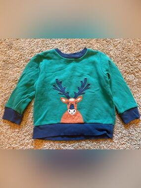Kite reindeer sweatshirt, boys 4